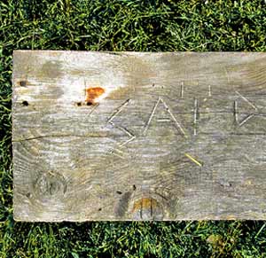 l'empreinte de Saïd